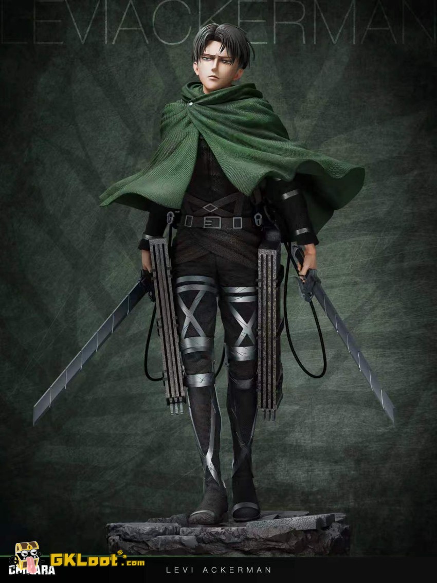 Chikara Studio 1/6 Attack on Titan Levi Ackerman Statue - View 4 Chikara Studio 1/6 Attack on Titan Levi Ackerman Statue - View 4
