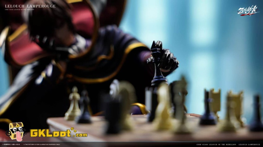 Zoldyck Studio 1/6 Code Geass Lelouch Lamperouge Statue - View 11 Zoldyck Studio 1/6 Code Geass Lelouch Lamperouge Statue - View 11