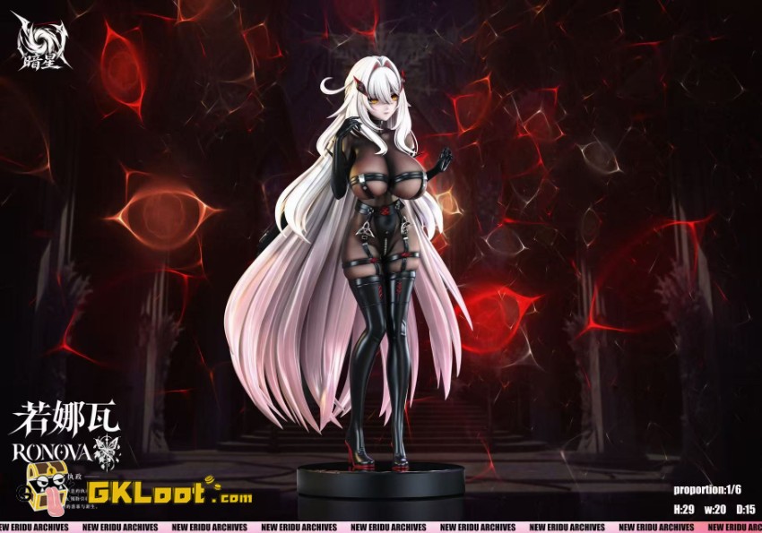 An Xing Studio 1/6 Genshin Impact Ronova Statue - View 4 An Xing Studio 1/6 Genshin Impact Ronova Statue - View 4