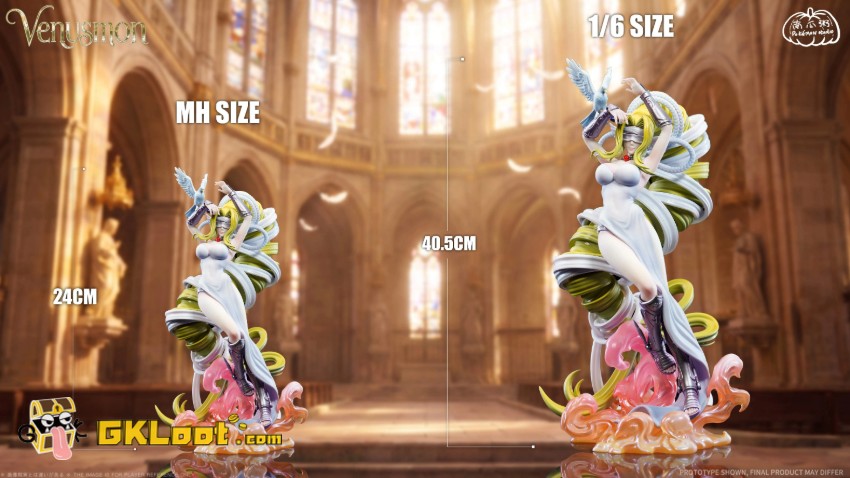 Pokemon Studio Digimon Venusmon Statue - View 8 Pokemon Studio Digimon Venusmon Statue - View 8