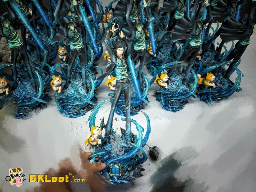 Floating Light Studio 1/6 Katekyo Hitman Reborn Yamamoto Takeshi Statue w/ LED - View 3 Floating Light Studio 1/6 Katekyo Hitman Reborn Yamamoto Takeshi Statue w/ LED - View 3