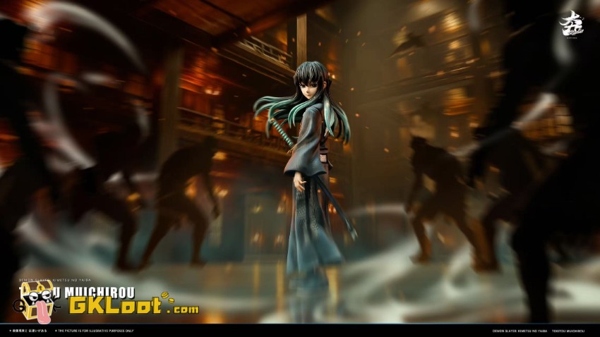 Hang Studio Demon Slayer Tokitou Muichirou Statue - View 2 Hang Studio Demon Slayer Tokitou Muichirou Statue - View 2
