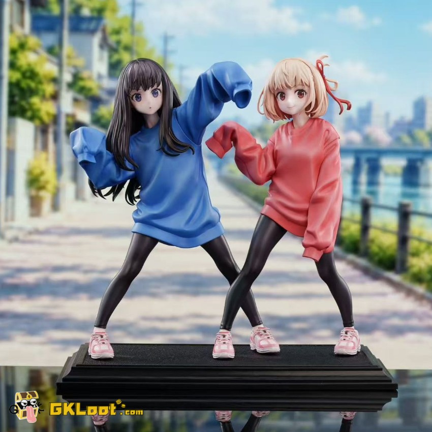 QuietArt Studio 1/6 Lycoris Recoil Chisato Nishikigi & Takina Inoue Statue - View 1 QuietArt Studio 1/6 Lycoris Recoil Chisato Nishikigi & Takina Inoue Statue - View 1