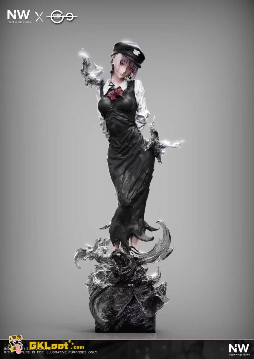 Night Wing & Hera Studio Chainsaw Man Fami Statue - View 3 Night Wing & Hera Studio Chainsaw Man Fami Statue - View 3