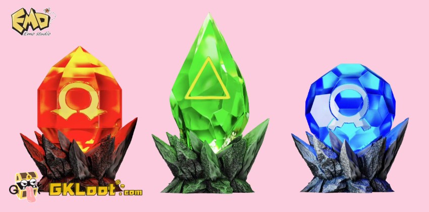 EMO Studio Pokémon Ash Ketchum Statue w/ LED - View 2 EMO Studio Pokémon Ash Ketchum Statue w/ LED - View 2