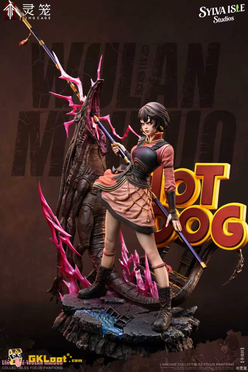 SYLVA ISLE Studio 1/4 Incarnation Ulan Maiduo Statue - View 3 SYLVA ISLE Studio 1/4 Incarnation Ulan Maiduo Statue - View 3