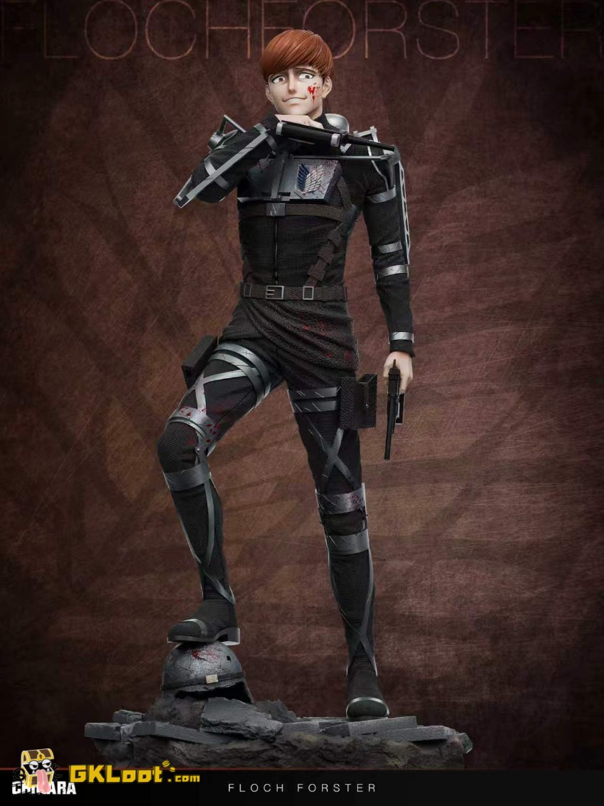 Chikara Studio 1/6 Attack on Titan Floch Forster Statue - View 1 Chikara Studio 1/6 Attack on Titan Floch Forster Statue - View 1