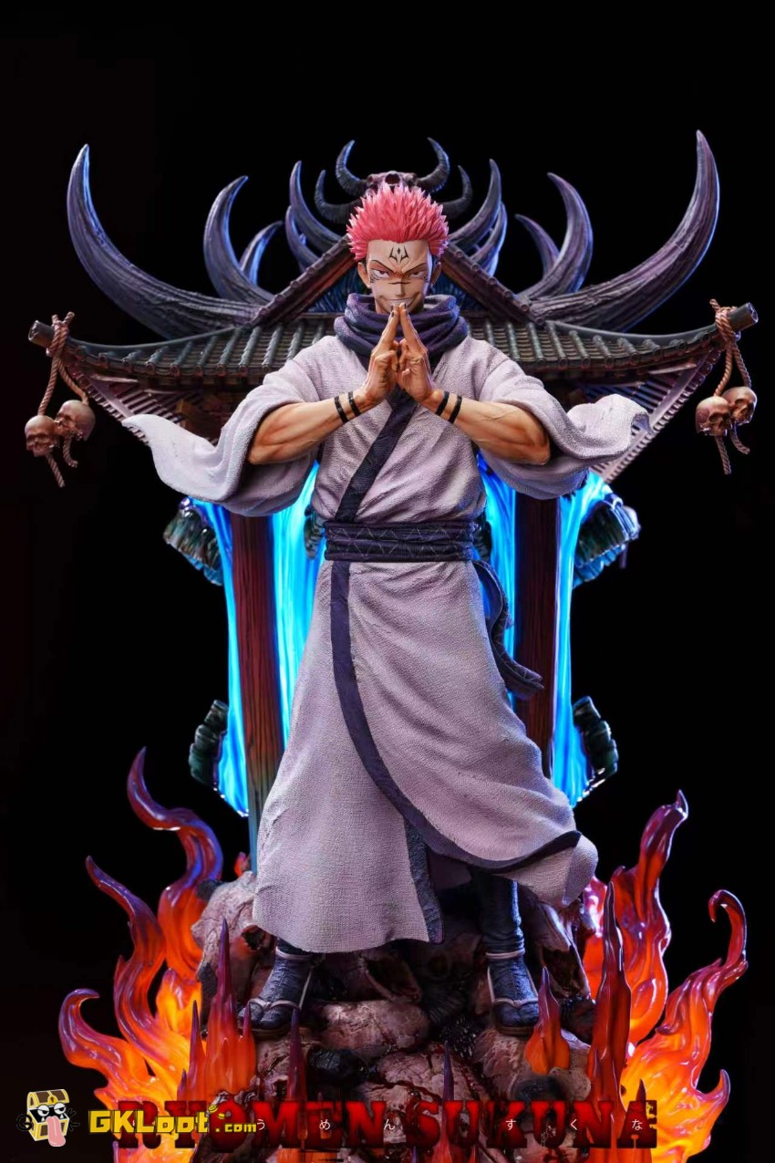 Real World Studio 1/6 Jujutsu Kaisen Ryomen Sukuna Statue - View 2 Real World Studio 1/6 Jujutsu Kaisen Ryomen Sukuna Statue - View 2