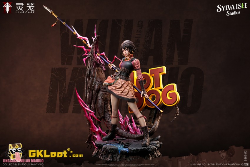 SYLVA ISLE Studio 1/4 Incarnation Ulan Maiduo Statue - View 7 SYLVA ISLE Studio 1/4 Incarnation Ulan Maiduo Statue - View 7