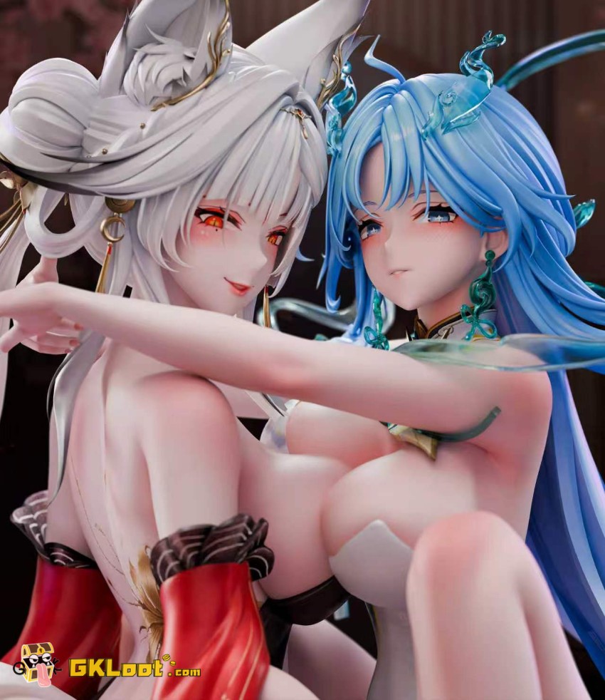 YaoMengMeng Studio 1/6 Wuthering Waves Qingxiao & Hsin Statue - View 6 YaoMengMeng Studio 1/6 Wuthering Waves Qingxiao & Hsin Statue - View 6