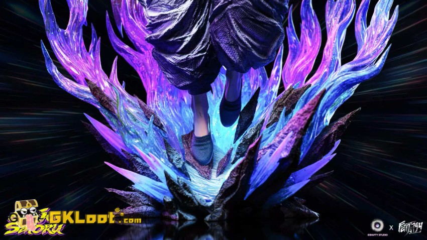 Gravity Studio 1/6 Jujutsu Kaisen Satoru Gojo Statue w/ LED - View 6 Gravity Studio 1/6 Jujutsu Kaisen Satoru Gojo Statue w/ LED - View 6