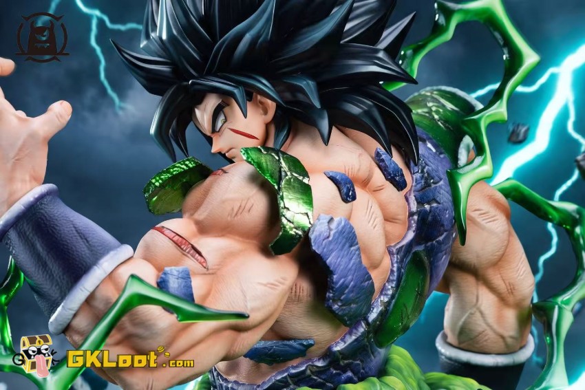 Yi Shou Studio Dragon Ball Broly Statue w/ LED - View 5 Yi Shou Studio Dragon Ball Broly Statue w/ LED - View 5