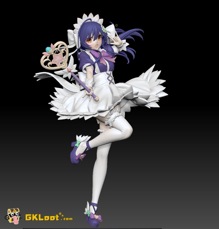 Mi Li Studio Date A Live Shiori Itsuka Statue - View 2 Mi Li Studio Date A Live Shiori Itsuka Statue - View 2