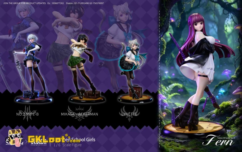 Dtalon & Oz Production Studio 1/6 Frieren: Beyond Journey's End Fern Statue - View 18 Dtalon & Oz Production Studio 1/6 Frieren: Beyond Journey's End Fern Statue - View 18