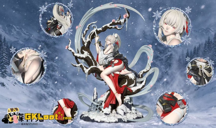 Forest Rabbit Studio 1/6 Wuthering Waves Hiyuki Statue - View 1 Forest Rabbit Studio 1/6 Wuthering Waves Hiyuki Statue - View 1