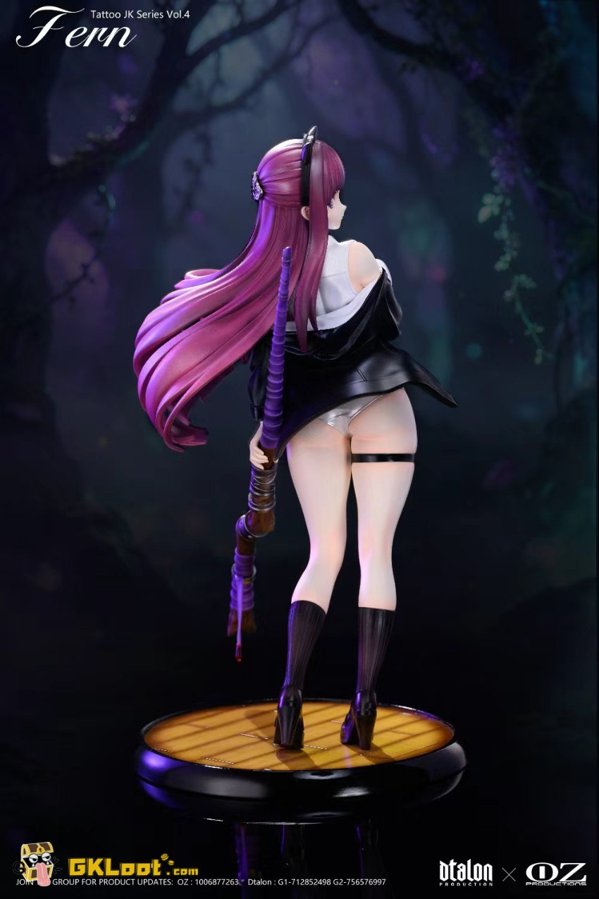 Dtalon & Oz Production Studio 1/6 Frieren: Beyond Journey's End Fern Statue - View 8 Dtalon & Oz Production Studio 1/6 Frieren: Beyond Journey's End Fern Statue - View 8