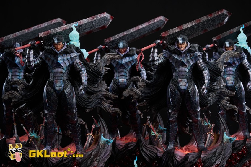 Black Studio Berserk Guts Statue - View 5 Black Studio Berserk Guts Statue - View 5