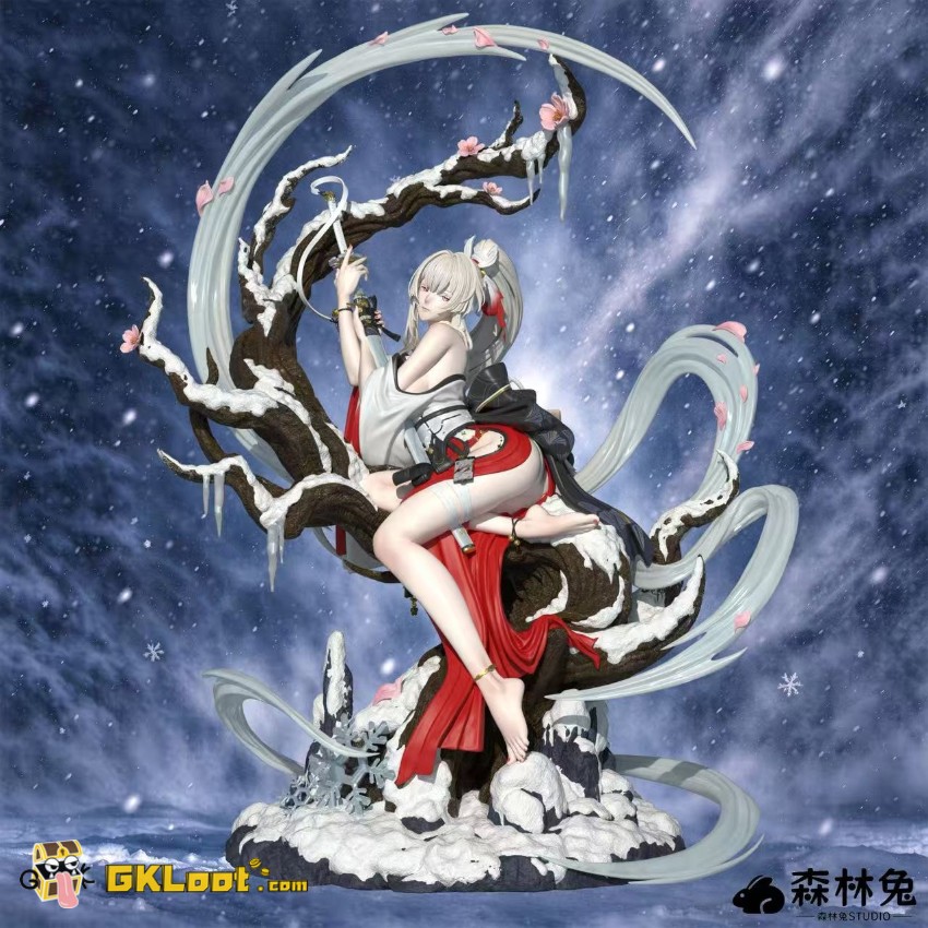 Forest Rabbit Studio 1/6 Wuthering Waves Hiyuki Statue - View 3 Forest Rabbit Studio 1/6 Wuthering Waves Hiyuki Statue - View 3