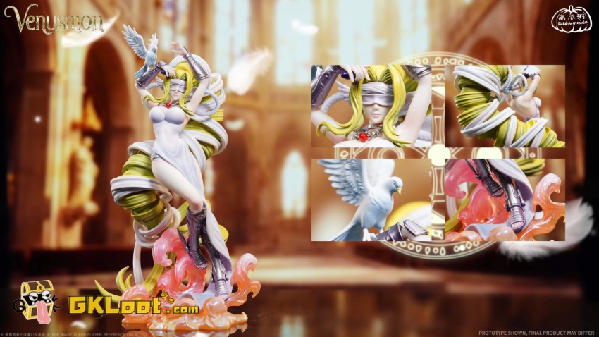 Pokemon Studio Digimon Venusmon Statue - View 7 Pokemon Studio Digimon Venusmon Statue - View 7