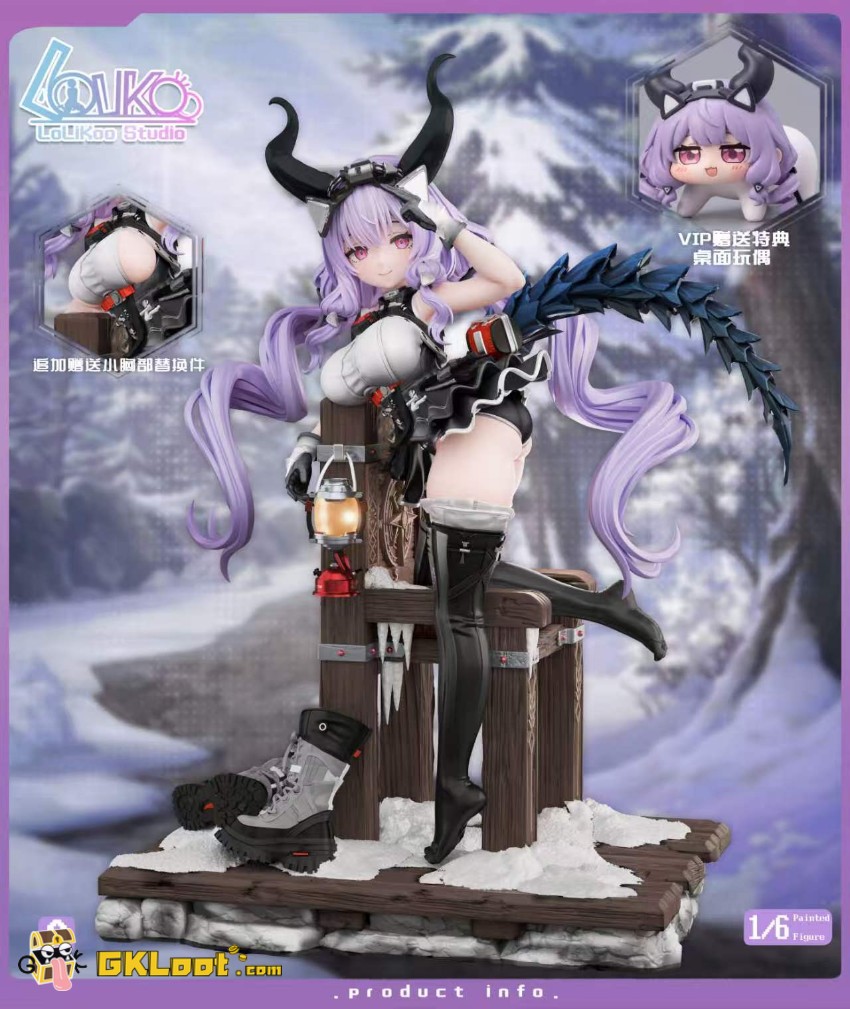 Lolikoo Studio 1/6 Arknights Typhon Statue - View 1 Lolikoo Studio 1/6 Arknights Typhon Statue - View 1