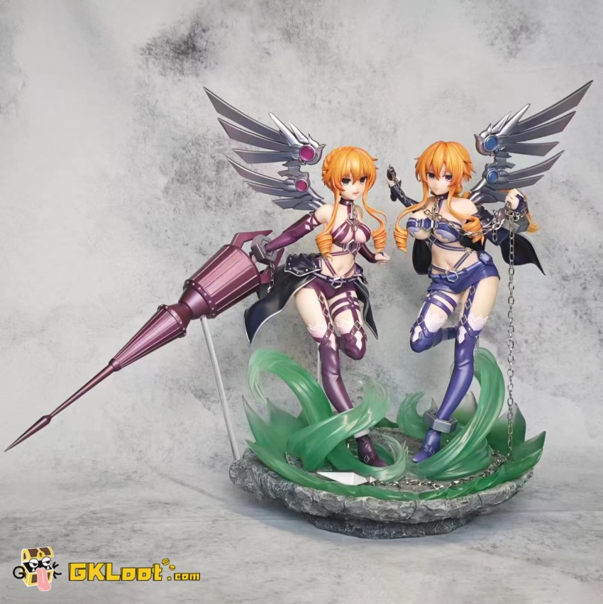 DongFangRenXing Studio Date A Live Yamai Kazamachi & Yuzuru Yamai Statue - View 1 DongFangRenXing Studio Date A Live Yamai Kazamachi & Yuzuru Yamai Statue - View 1