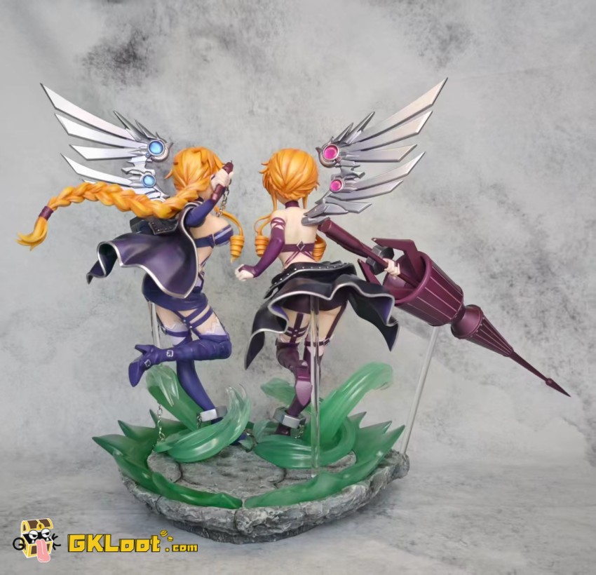 DongFangRenXing Studio Date A Live Yamai Kazamachi & Yuzuru Yamai Statue - View 5 DongFangRenXing Studio Date A Live Yamai Kazamachi & Yuzuru Yamai Statue - View 5