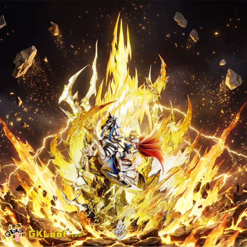 Lue Ying & Demons Studio Fate/Stay Night Saber Artoria Pendragon Statue w/ LED - View 1 Lue Ying & Demons Studio Fate/Stay Night Saber Artoria Pendragon Statue w/ LED - View 1