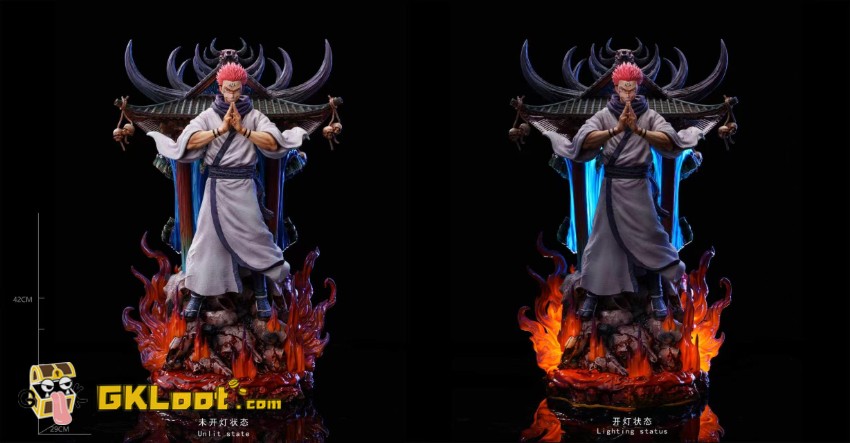 Real World Studio 1/6 Jujutsu Kaisen Ryomen Sukuna Statue - View 9 Real World Studio 1/6 Jujutsu Kaisen Ryomen Sukuna Statue - View 9