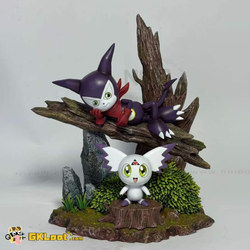 Slash Studio MH Digimon Culumon & Impmon Statue - View 1 Slash Studio MH Digimon Culumon & Impmon Statue - View 1