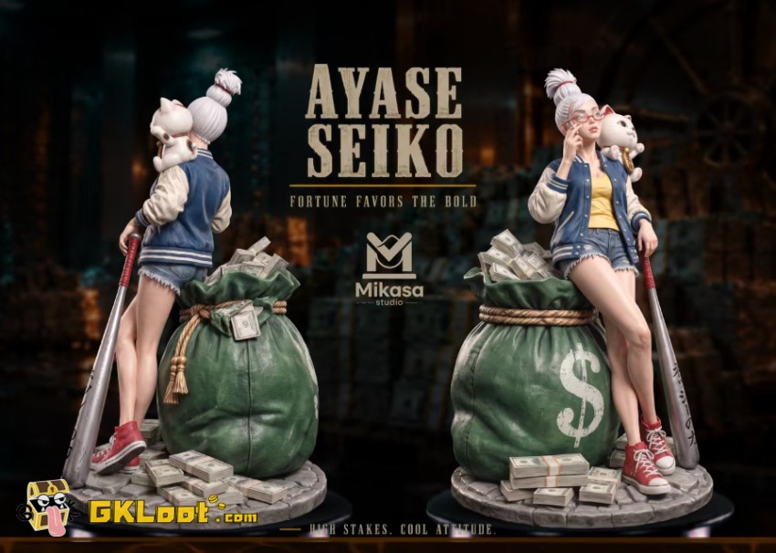 Mikasa Studio 1/6 Dandadan Seiko Ayase Statue - View 4 Mikasa Studio 1/6 Dandadan Seiko Ayase Statue - View 4