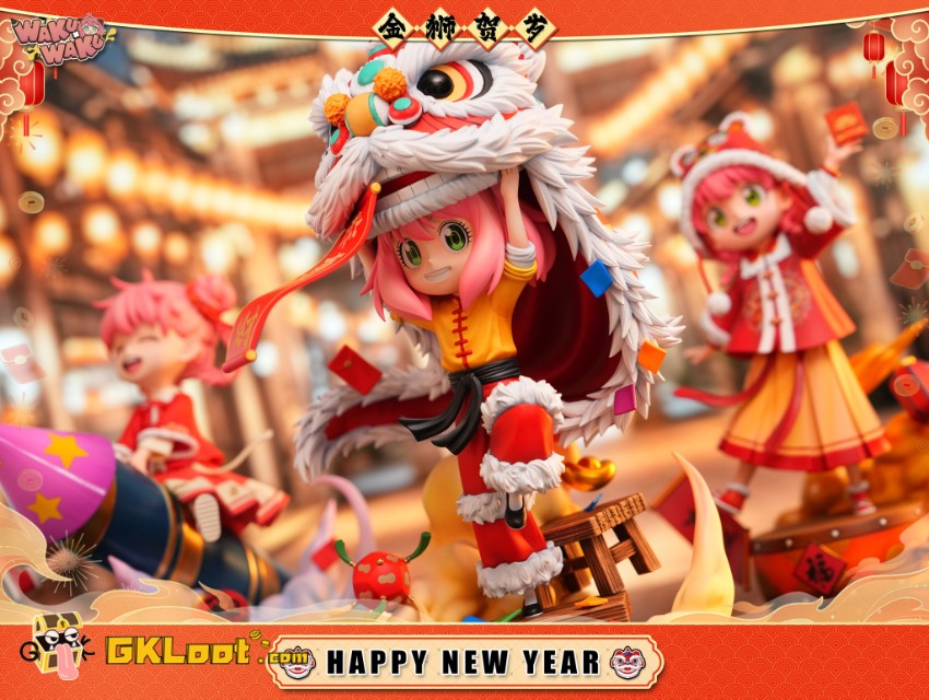 WakuWaku Studio Spy × Family Anya Forger Statue - View 2 WakuWaku Studio Spy × Family Anya Forger Statue - View 2