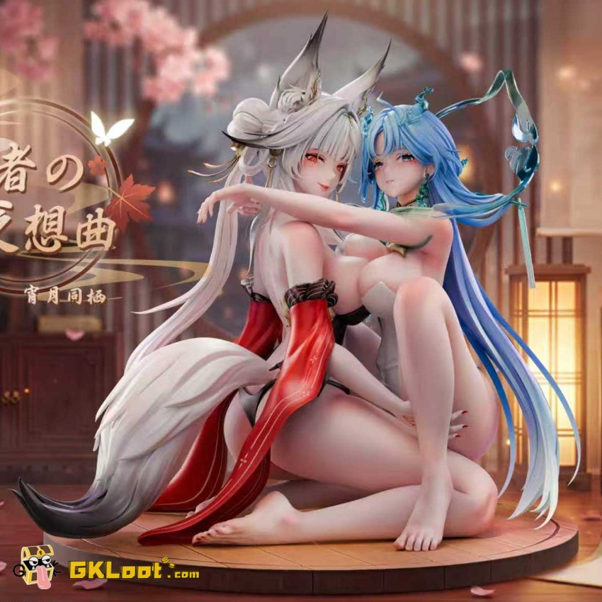 YaoMengMeng Studio 1/6 Wuthering Waves Qingxiao & Hsin Statue - View 1 YaoMengMeng Studio 1/6 Wuthering Waves Qingxiao & Hsin Statue - View 1