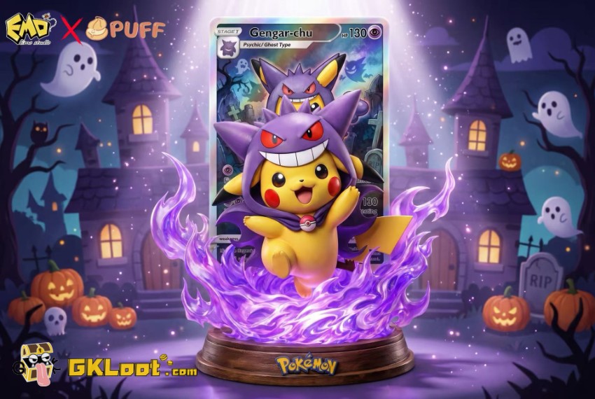 EMO Studio Pokémon Pikachu Statue - View 1 EMO Studio Pokémon Pikachu Statue - View 1