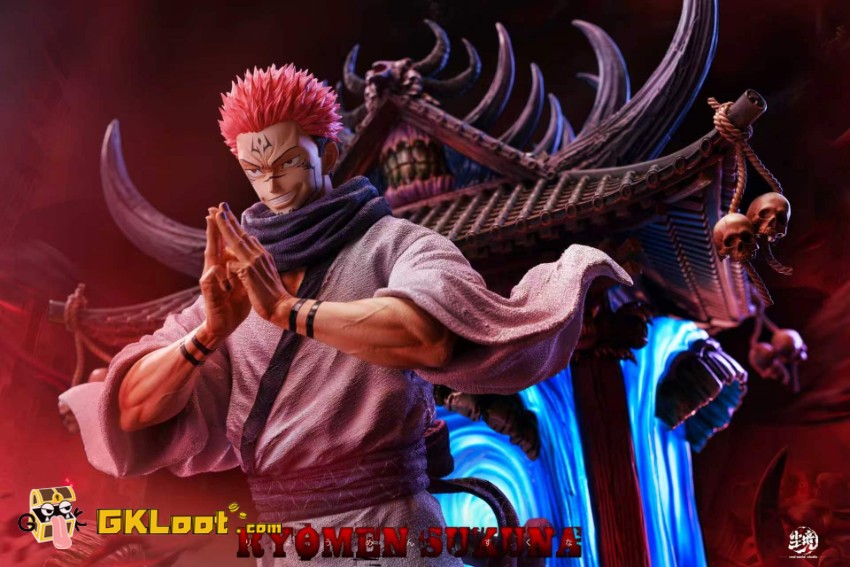 Real World Studio 1/6 Jujutsu Kaisen Ryomen Sukuna Statue - View 4 Real World Studio 1/6 Jujutsu Kaisen Ryomen Sukuna Statue - View 4