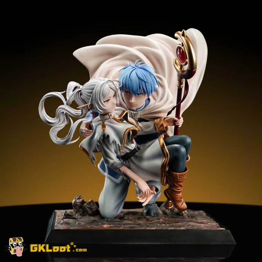 Qing He Studio 1/6 Frieren: Beyond Journey's End Frieren & Himmel Statue - View 1 Qing He Studio 1/6 Frieren: Beyond Journey's End Frieren & Himmel Statue - View 1