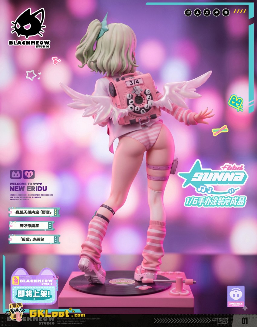 BlackMeow Studio 1/6 Zenless Zone Zero Sunna Statue - View 3 BlackMeow Studio 1/6 Zenless Zone Zero Sunna Statue - View 3