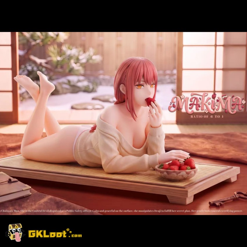 Flower Shell Studio 1/6 Chainsaw Man Makima Statue - View 1 Flower Shell Studio 1/6 Chainsaw Man Makima Statue - View 1