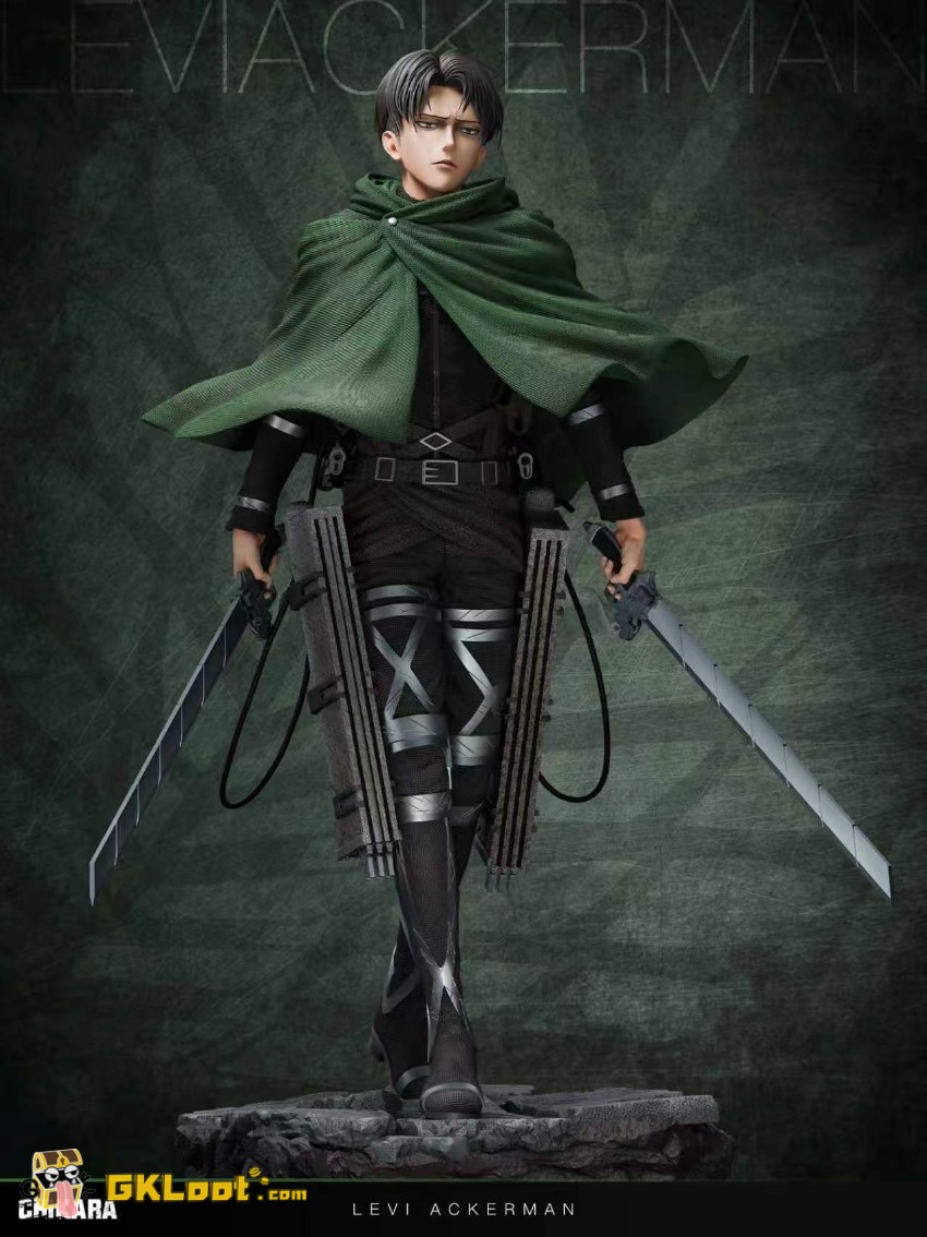 Chikara Studio 1/6 Attack on Titan Levi Ackerman Statue - View 3 Chikara Studio 1/6 Attack on Titan Levi Ackerman Statue - View 3