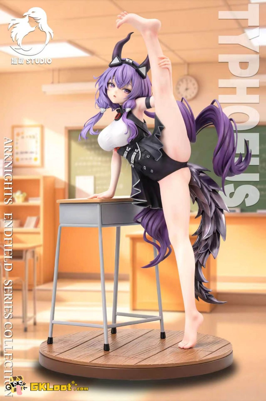 Ji Meng Studio 1/6 Arknights Typhoeus Statue - View 2 Ji Meng Studio 1/6 Arknights Typhoeus Statue - View 2
