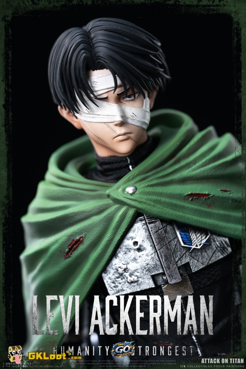 Go Figure Studio Attack on Titan Levi Ackerman Statue - View 6 Go Figure Studio Attack on Titan Levi Ackerman Statue - View 6