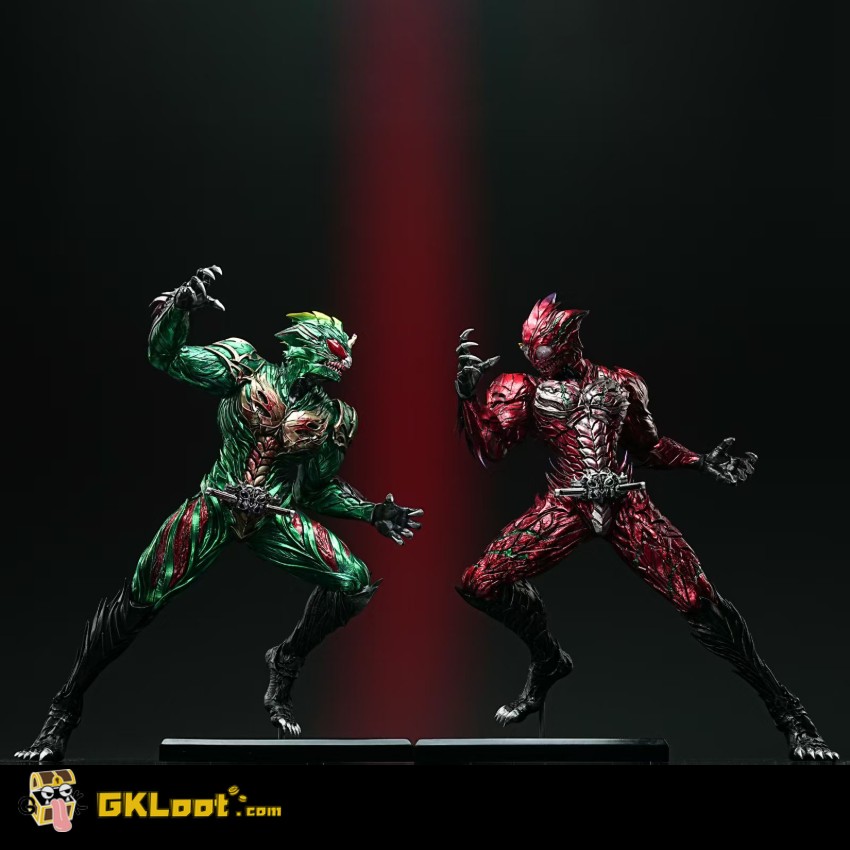 NX Studio 1/6 Kamen Rider Amazon Omega & Amazon Alpha Statue - View 1 NX Studio 1/6 Kamen Rider Amazon Omega & Amazon Alpha Statue - View 1