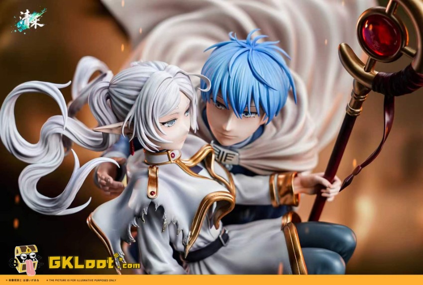 Qing He Studio 1/6 Frieren: Beyond Journey's End Frieren & Himmel Statue - View 3 Qing He Studio 1/6 Frieren: Beyond Journey's End Frieren & Himmel Statue - View 3