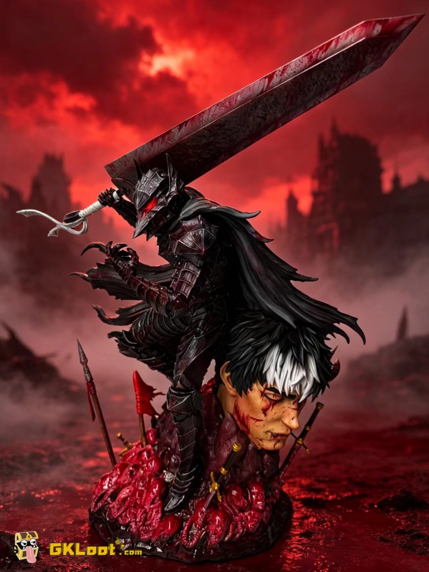 Ji Cai Zhu Wu Studio Berserk Guts Statue - View 5 Ji Cai Zhu Wu Studio Berserk Guts Statue - View 5