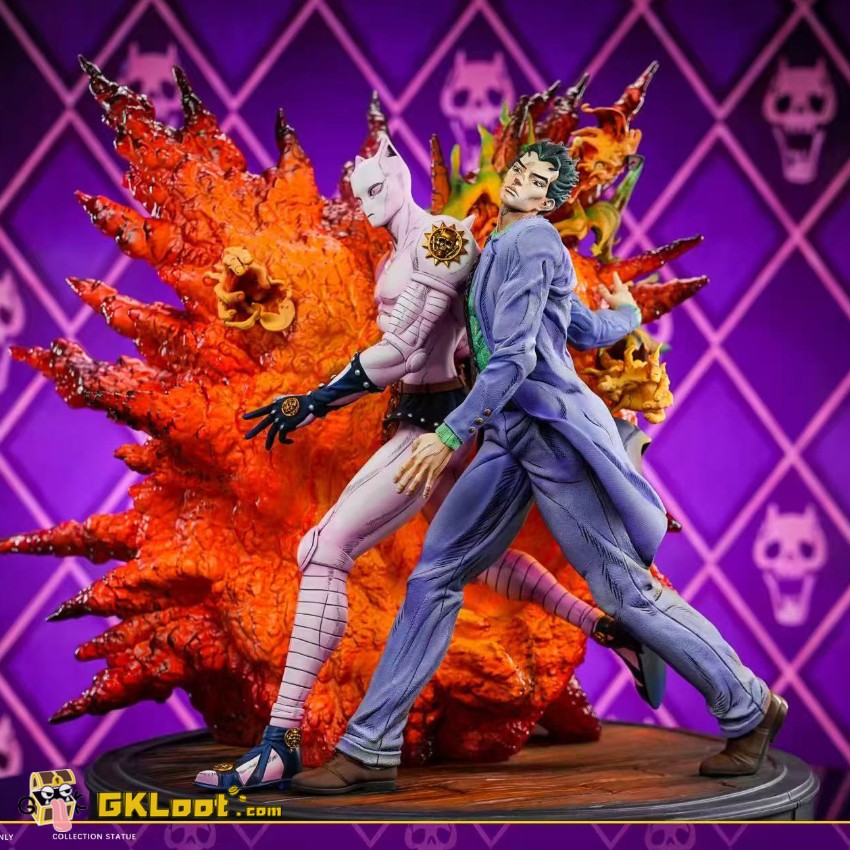 Meraki Studio 1/6 JoJo's Bizarre Adventure Yoshikage Kira Statue w/ LED - View 1 Meraki Studio 1/6 JoJo's Bizarre Adventure Yoshikage Kira Statue w/ LED - View 1