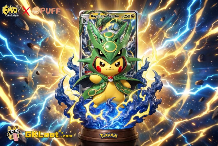 EMO Studio Pokémon Pikachu Statue - View 1 EMO Studio Pokémon Pikachu Statue - View 1