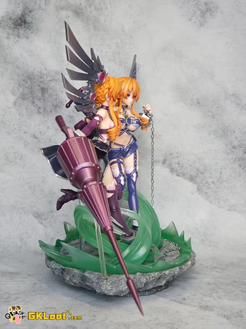 DongFangRenXing Studio Date A Live Yamai Kazamachi & Yuzuru Yamai Statue - View 6 DongFangRenXing Studio Date A Live Yamai Kazamachi & Yuzuru Yamai Statue - View 6