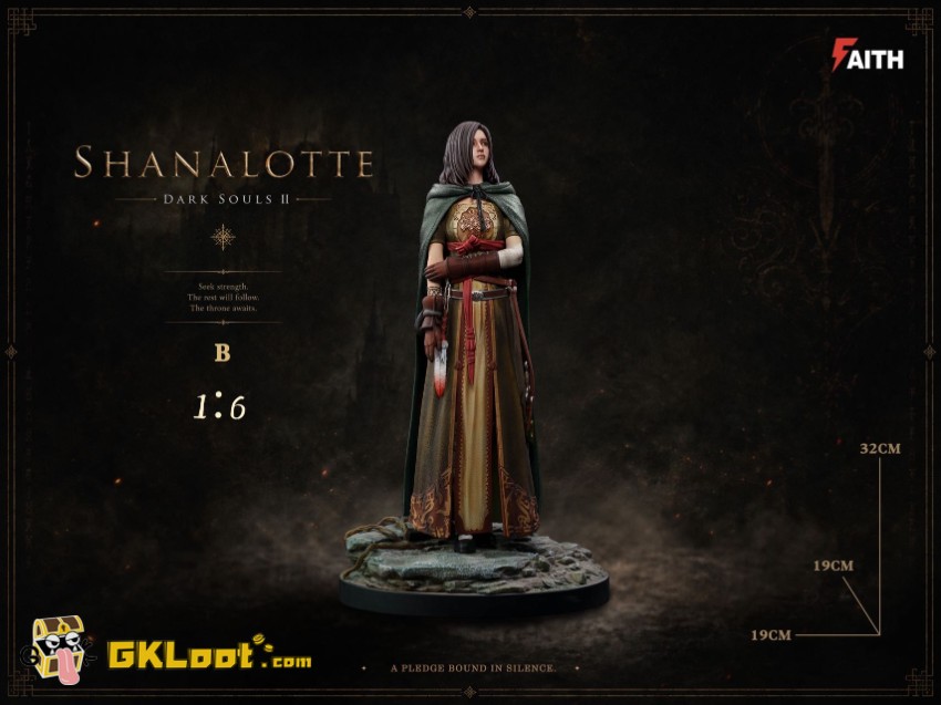 Faith Studio 1/6 Dark Souls Shanalotte Statue - View 2 Faith Studio 1/6 Dark Souls Shanalotte Statue - View 2