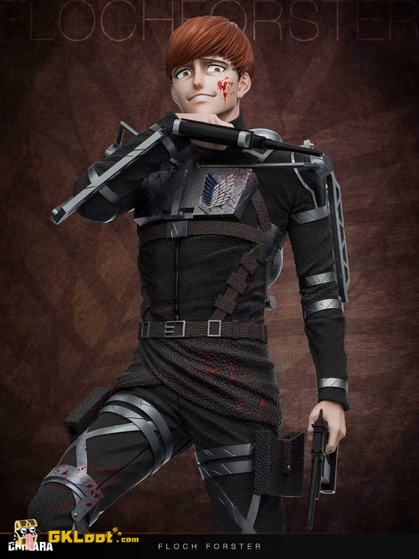 Chikara Studio 1/6 Attack on Titan Floch Forster Statue - View 5 Chikara Studio 1/6 Attack on Titan Floch Forster Statue - View 5