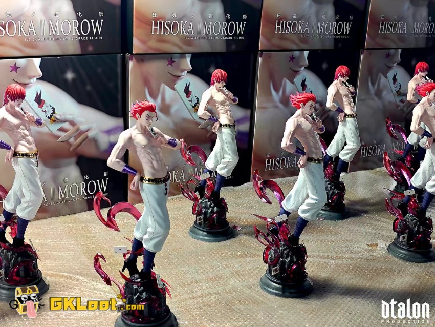 Dtalon Studio 1/5 Hunter × Hunter Hisoka Morow Statue - View 7 Dtalon Studio 1/5 Hunter × Hunter Hisoka Morow Statue - View 7