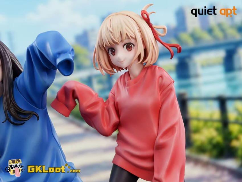 QuietArt Studio 1/6 Lycoris Recoil Chisato Nishikigi & Takina Inoue Statue - View 4 QuietArt Studio 1/6 Lycoris Recoil Chisato Nishikigi & Takina Inoue Statue - View 4
